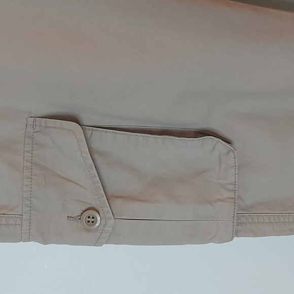 Vintage Polo Jeans Company Cargo Pants with Draw String Leg Beige Size 8 - Picture 6 of 10